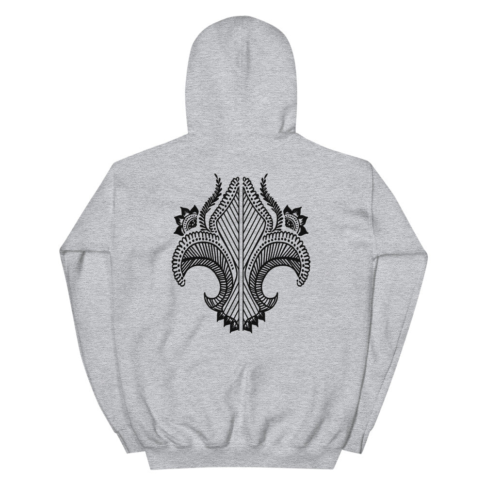 Tattoo Hoodie Back Print