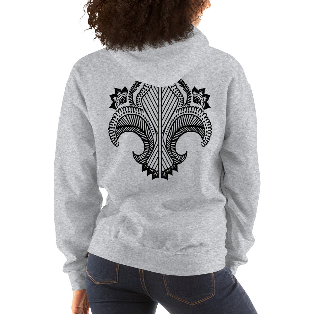 Tattoo Hoodie Back Print