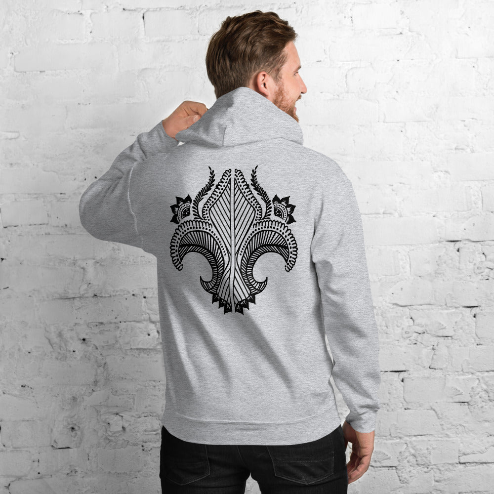 Tattoo Hoodie Back Print