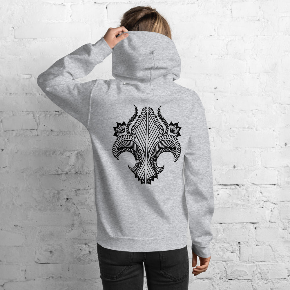 Tattoo Hoodie Back Print