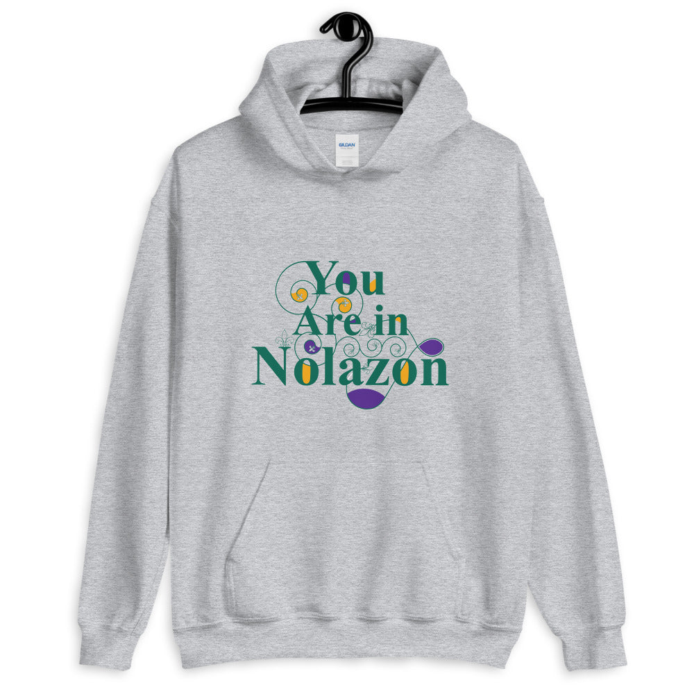 Nolazon Hoodie Front Print