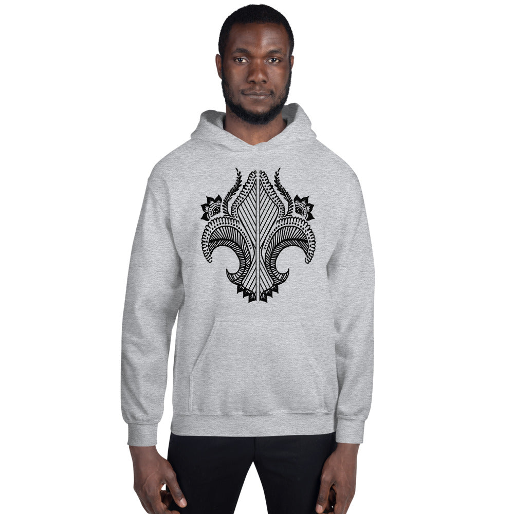 Tattoo Hoodie Front Print