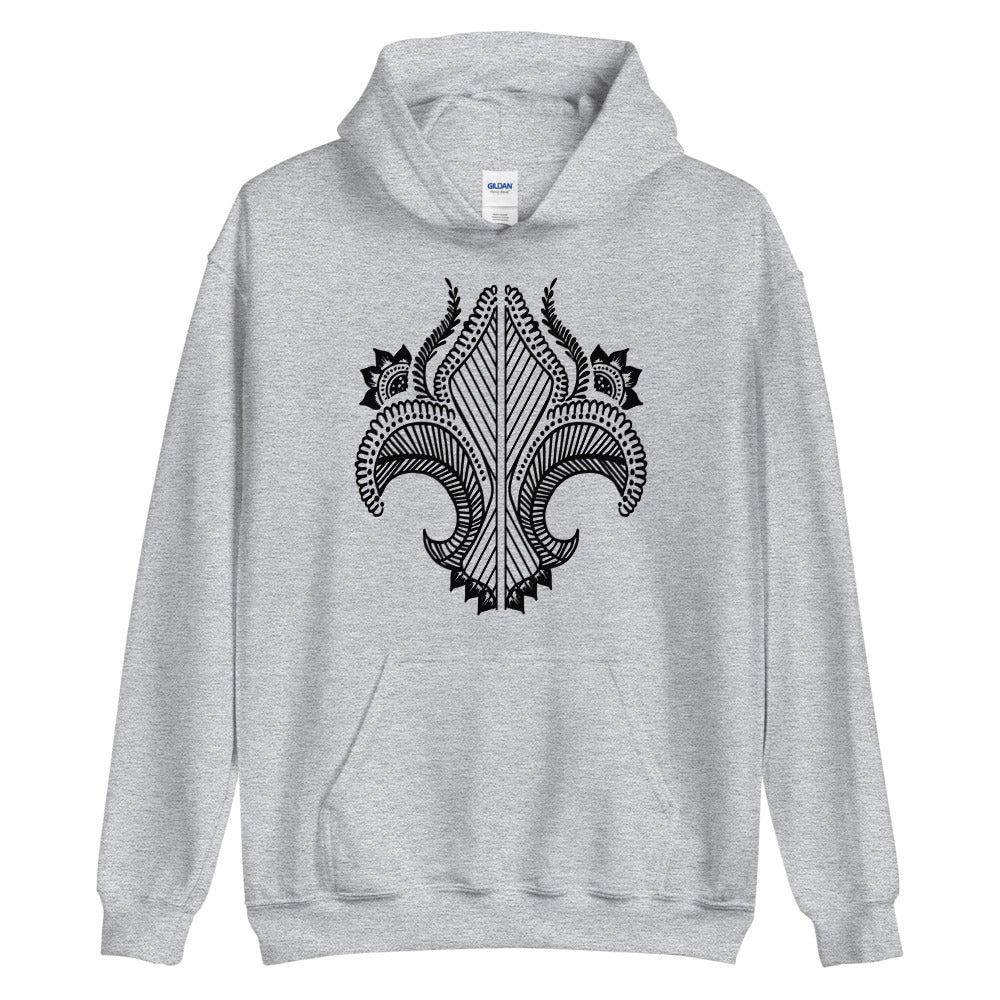 Tattoo Hoodie Front Print