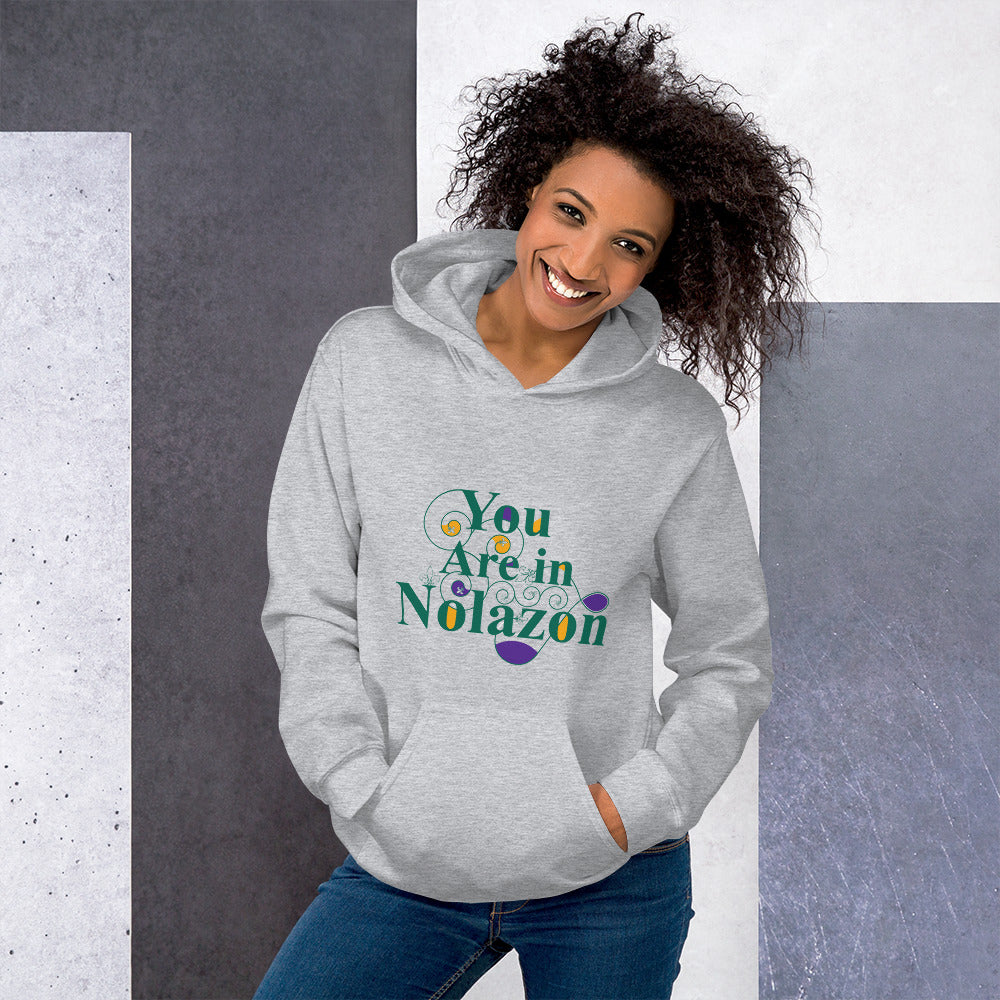 Nolazon Hoodie Front Print