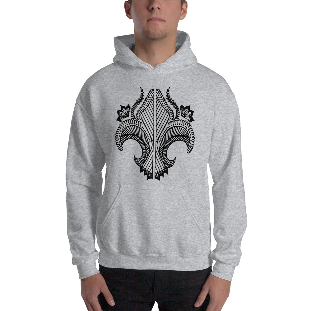 Tattoo Hoodie Front Print