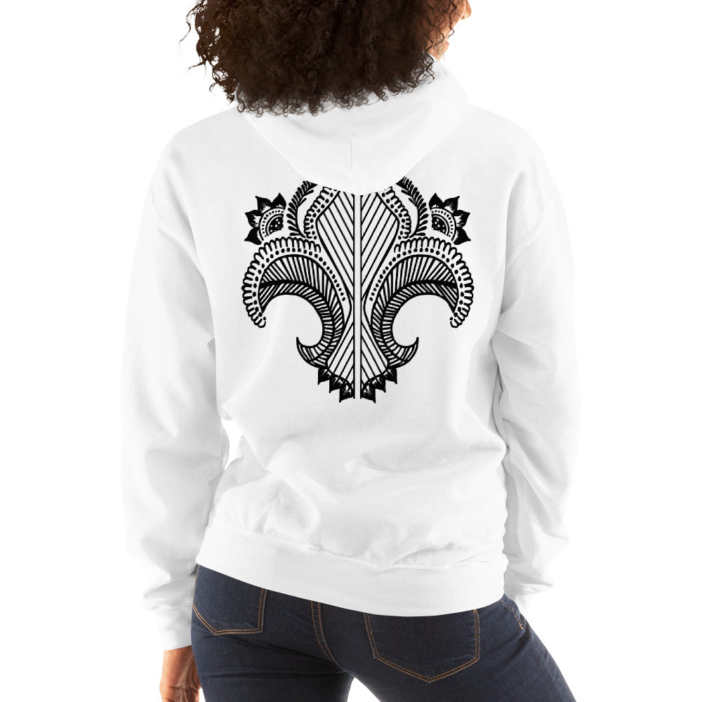 Tattoo Hoodie Back Print