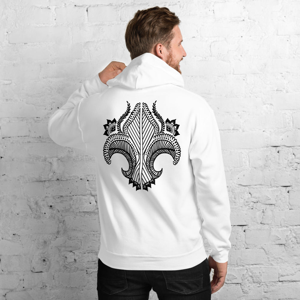 Tattoo Hoodie Back Print