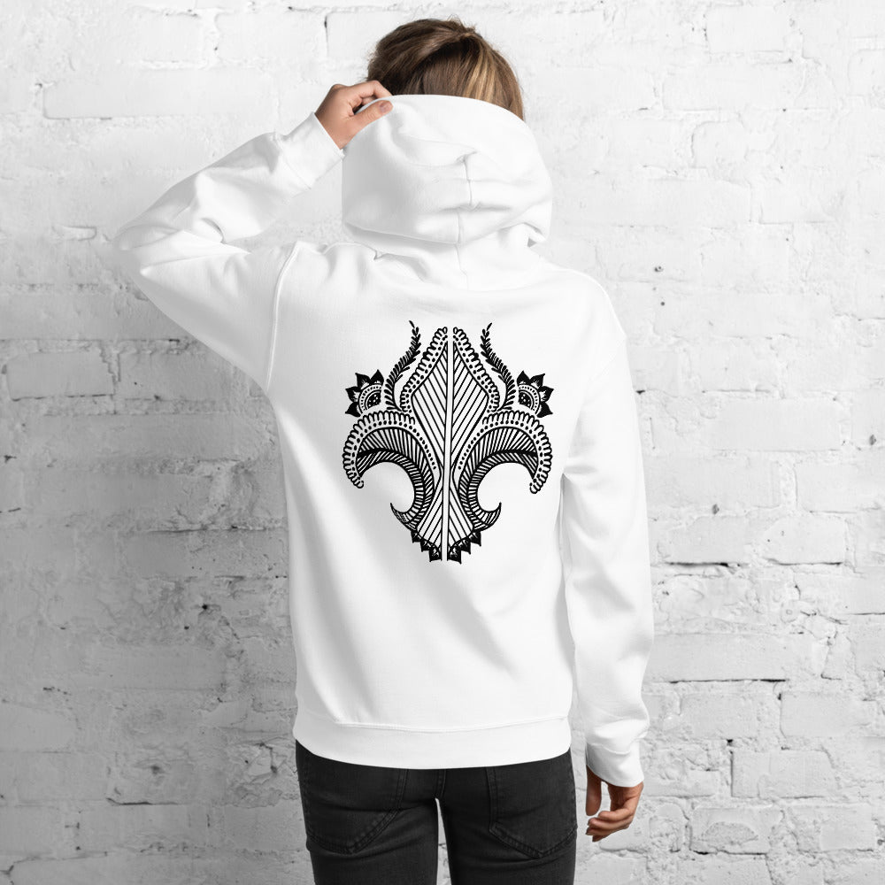 Tattoo Hoodie Back Print