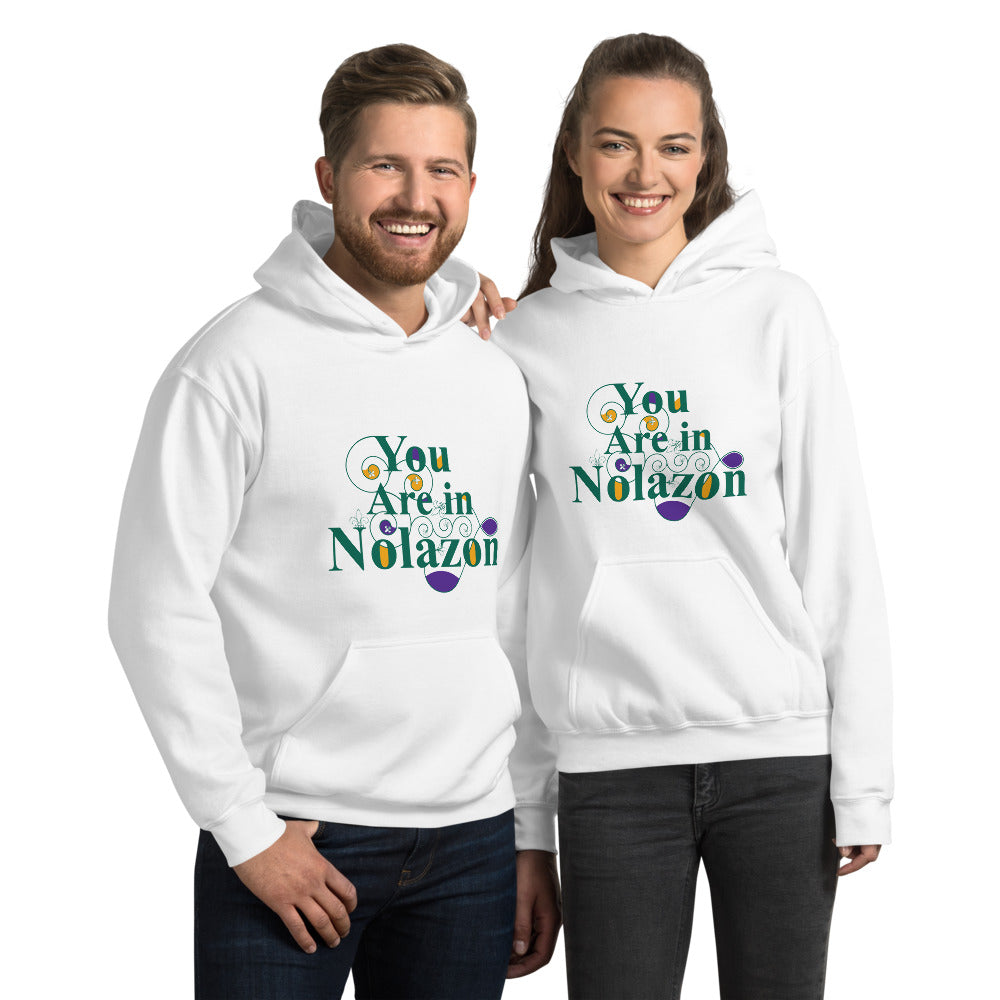 Nolazon Hoodie Front Print