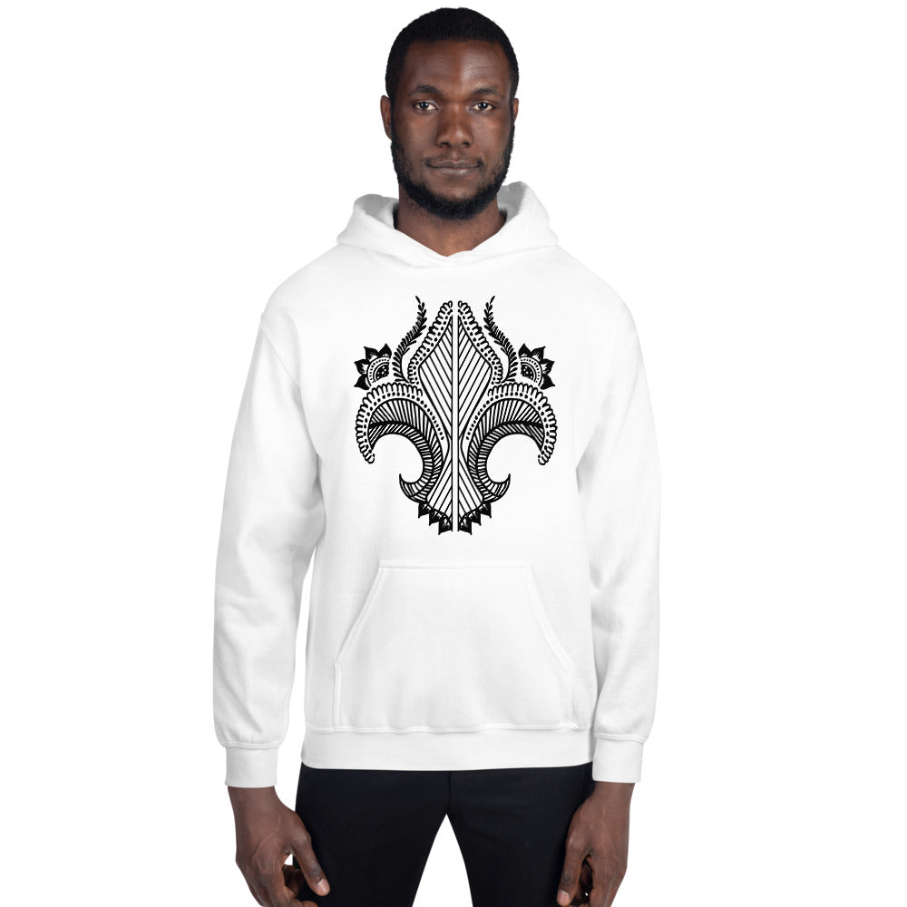 Tattoo Hoodie Front Print