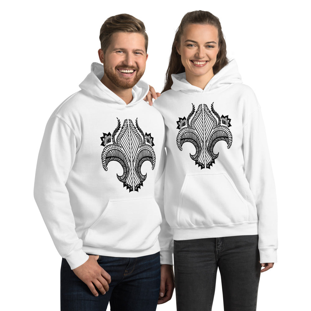 Tattoo Hoodie Front Print