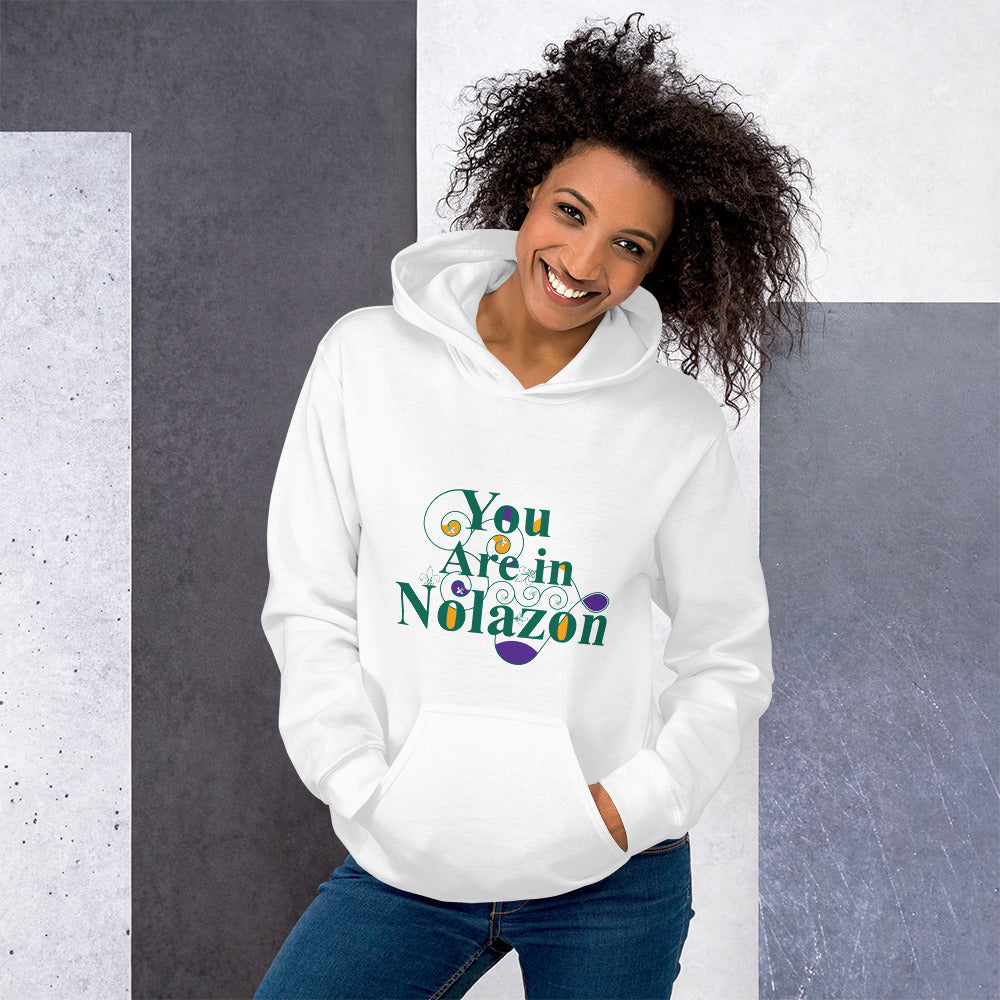 Nolazon Hoodie Front Print