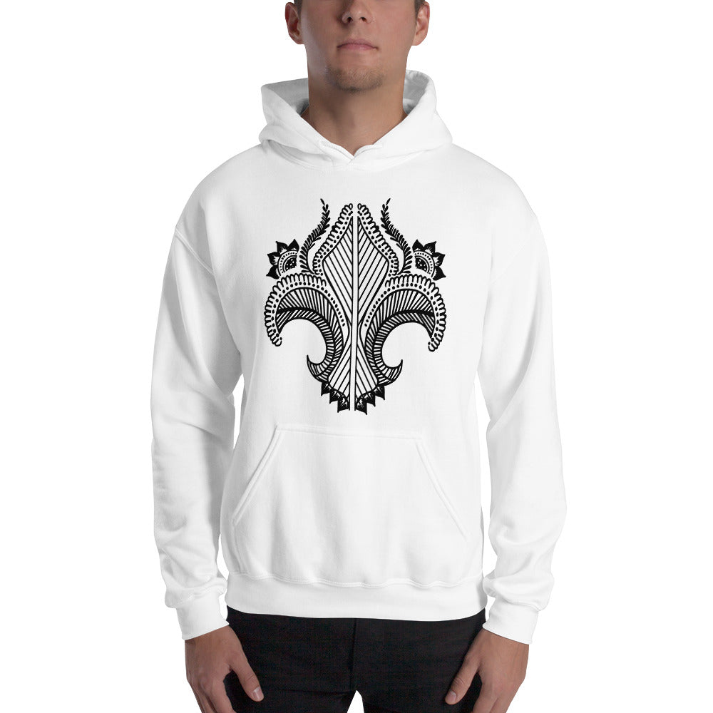 Tattoo Hoodie Front Print