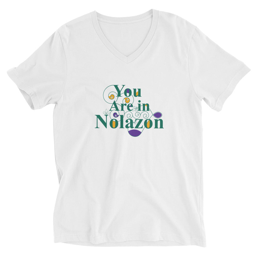 Nolazon Short Sleeve V-Neck T-Shirt