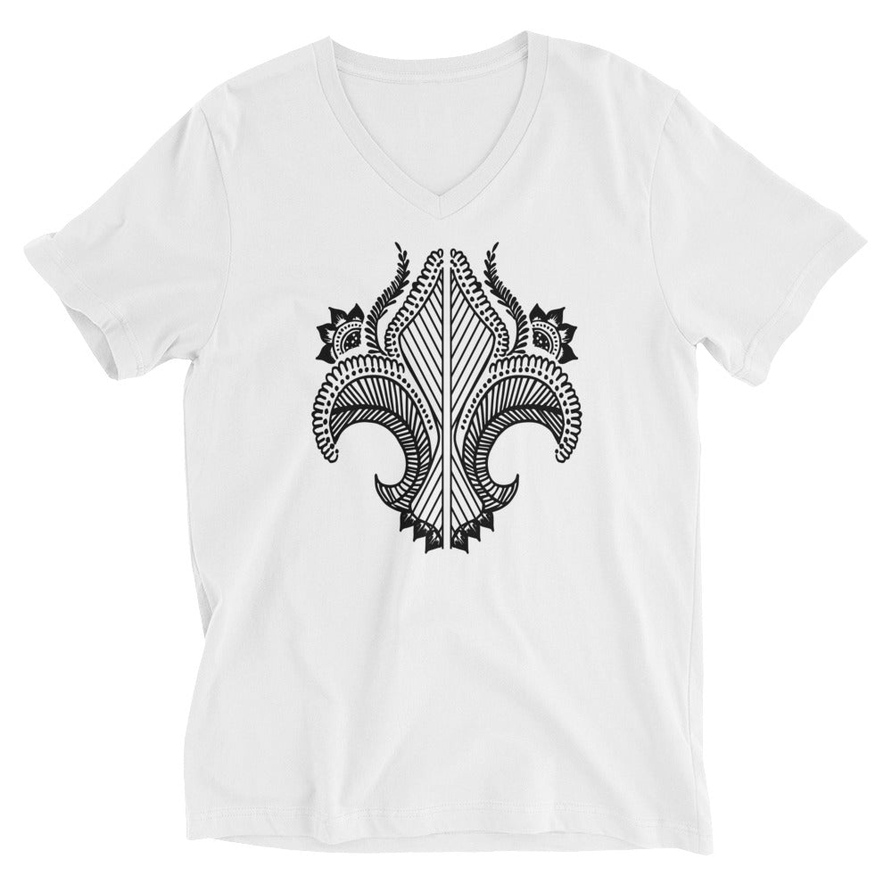 Tattoo Short Sleeve V-Neck T-Shirt