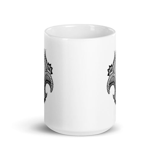 Tattoo Print glossy mug