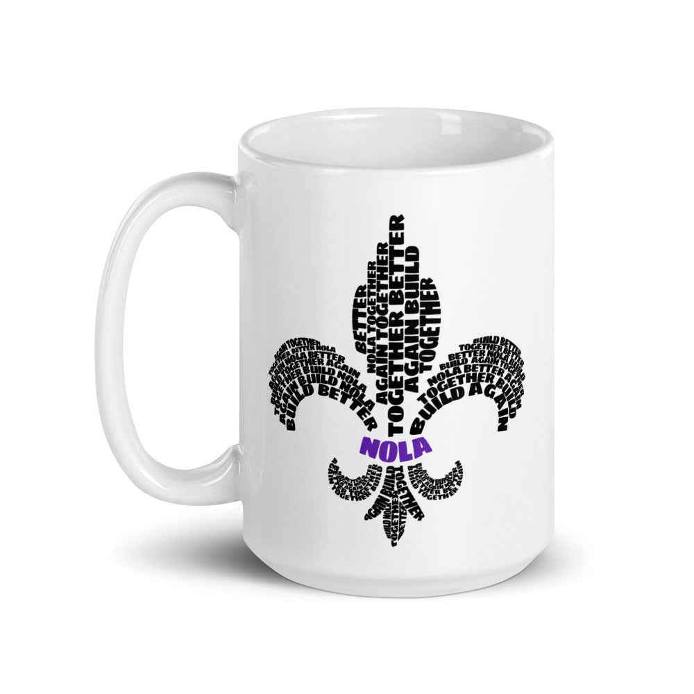 Printed White glossy mug 15 oz