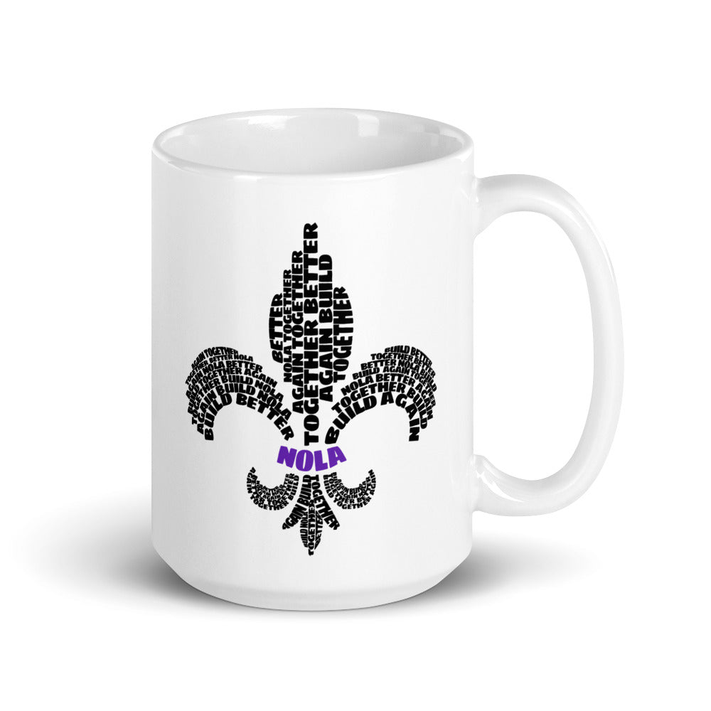 Printed White glossy mug 15 oz