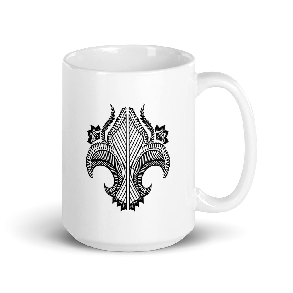 Tattoo Print glossy mug