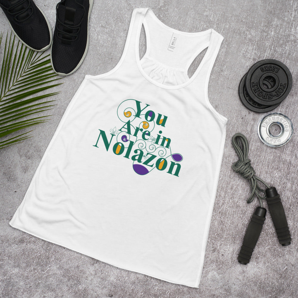 Nolazon Women's Flowy Racerback Tank