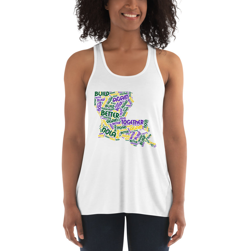 Together Better Women's Flowy Racerback Tank